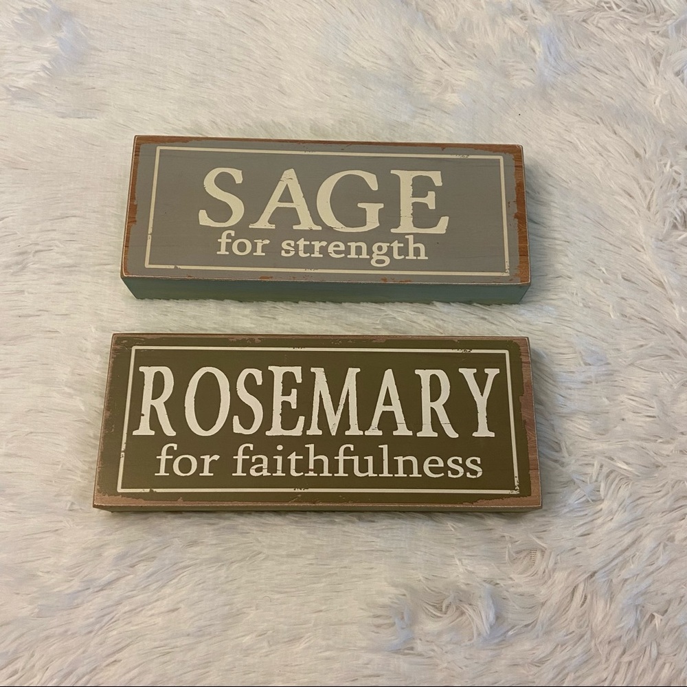 Wood Decoration Signs